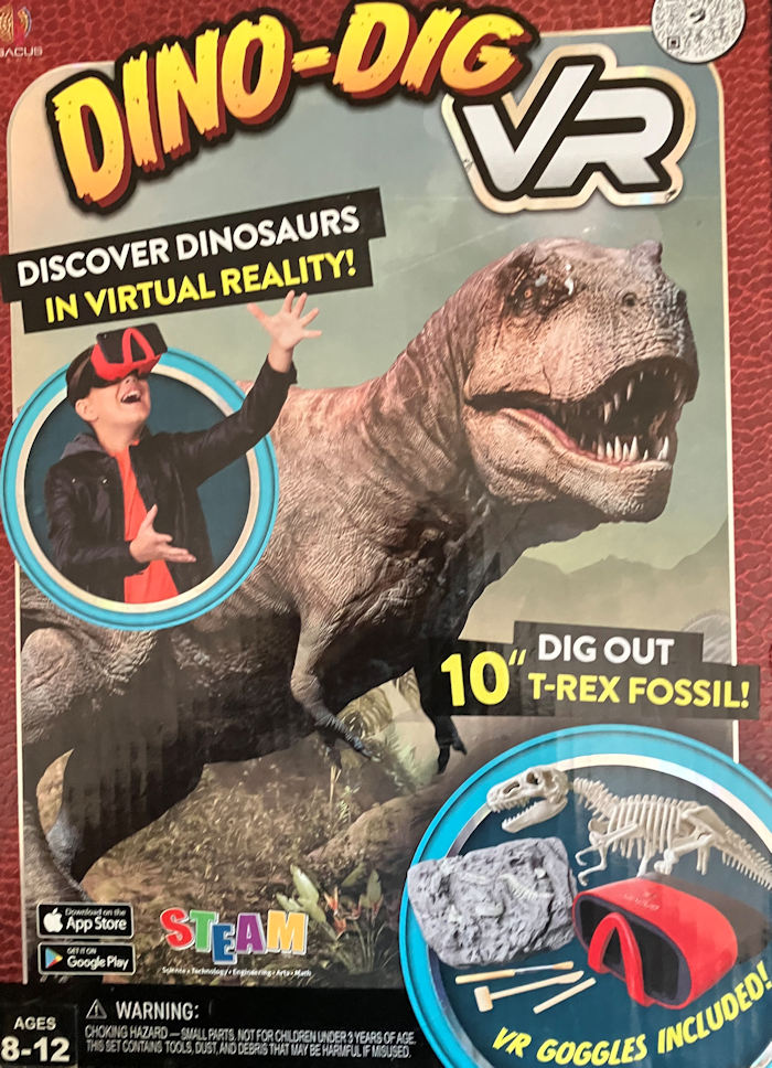 Dino-Dig Virtual Reality