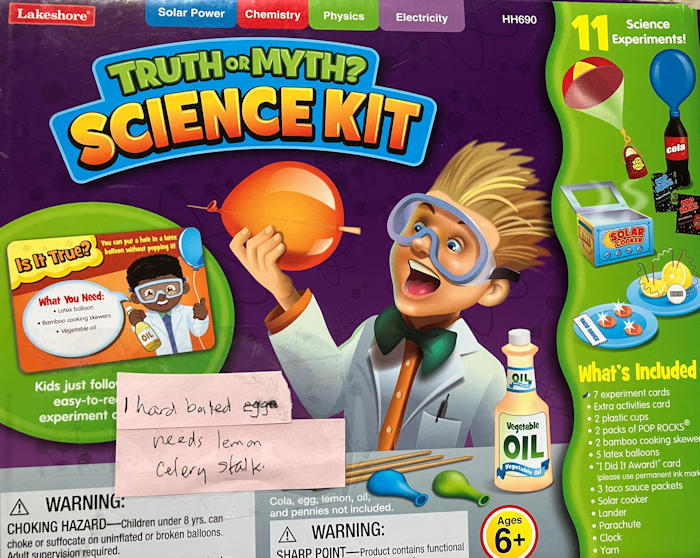 Truth or Myth Science Kit